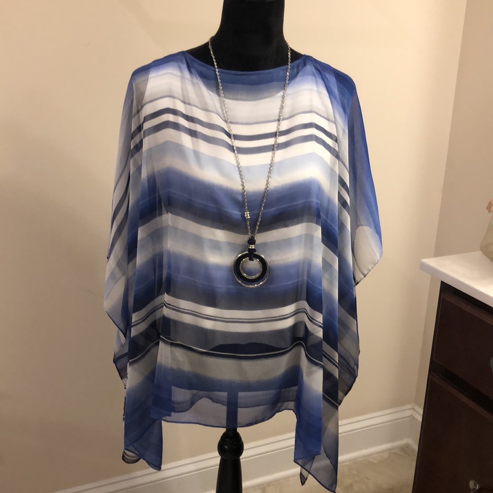 Coldwater Creek poncho